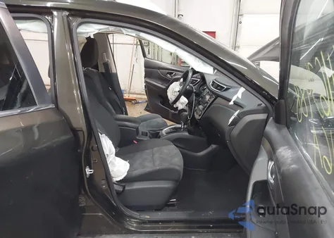 2016 Nissan Rogue Sv из США, поврежденный, VIN KNMAT2MV7GP646800